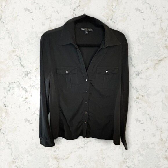 Lafayette 148 New York Button Down - Picture 1 of 7